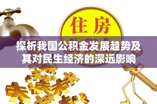 宝塔探析我国公积金发展趋势及其对民生经济的深远影响